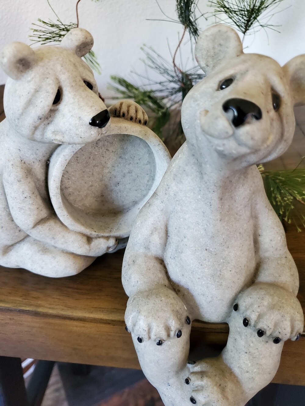 Quarry Critters Polar Bears Figurines Shelf Sitters Grandparents Circle Photo